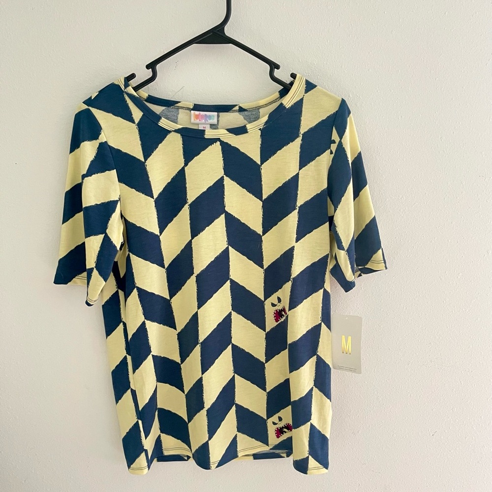 NWT LuLaRoe Gigi Top, Size M, Disney Nightmare